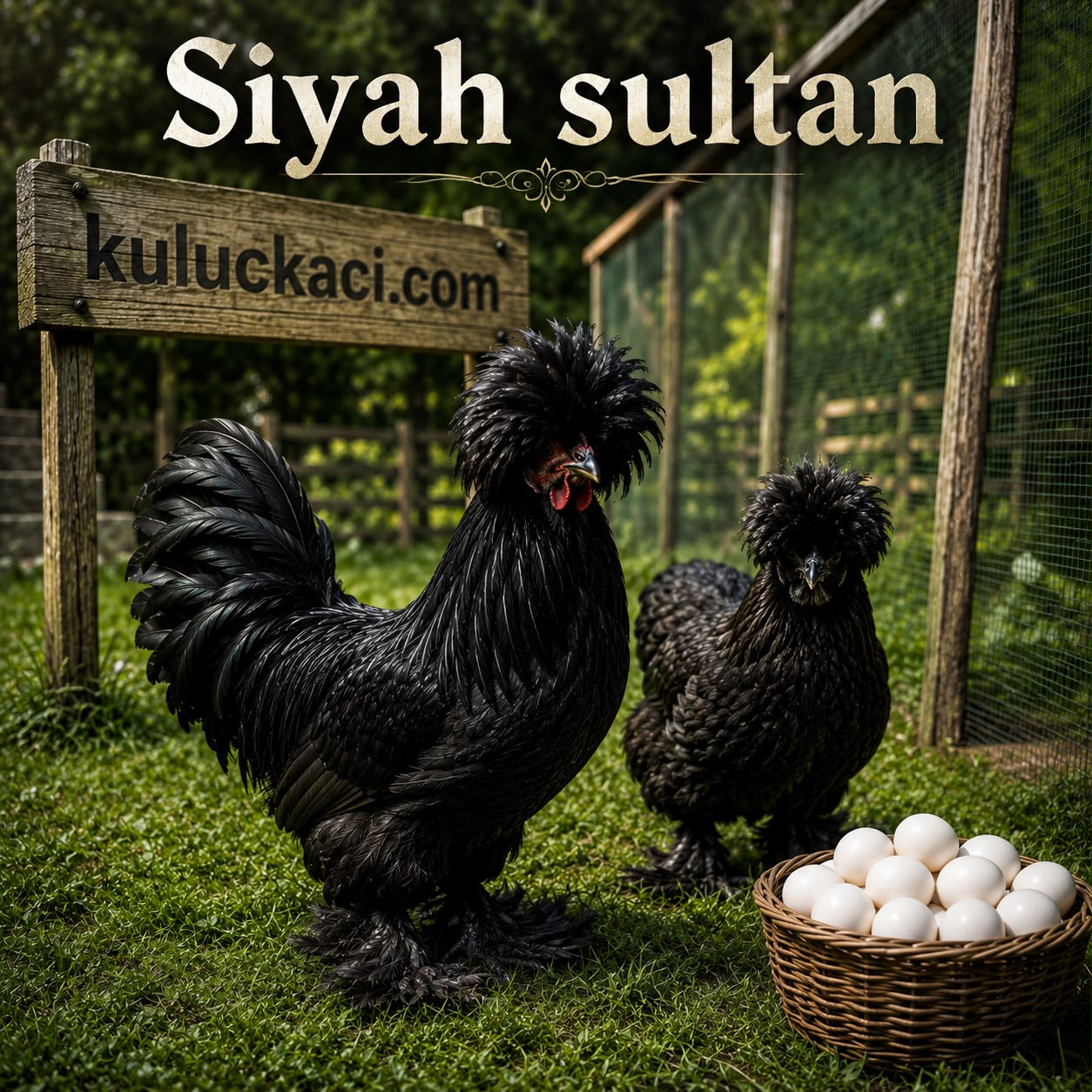 Osmanlı Siyah Sultan Kuluçkalık Yumurtası