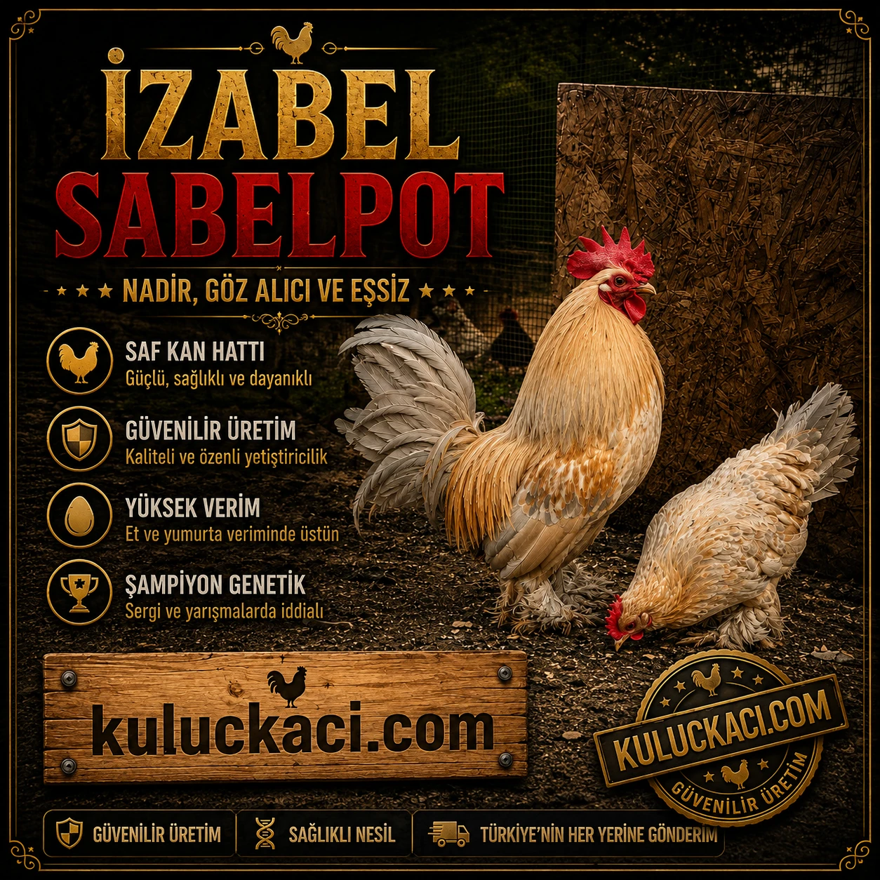 Isabel Sabelpoot Tavuğu